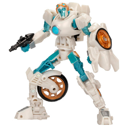 Transformers EarthSpark Deluxe Class Terran Thrash 5-Inch Robot Action Figure, Converts in 22 Steps, Interactive Toys for Boys for Girls Age 6 and Up
