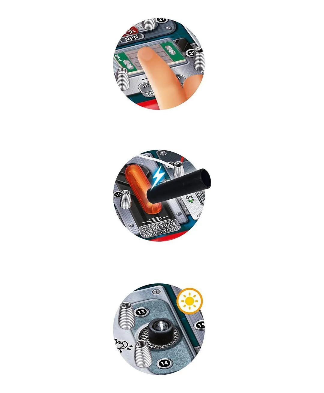 Buki Toys Set Snap Circuits Electronic Expert Learning Tool Educational Set