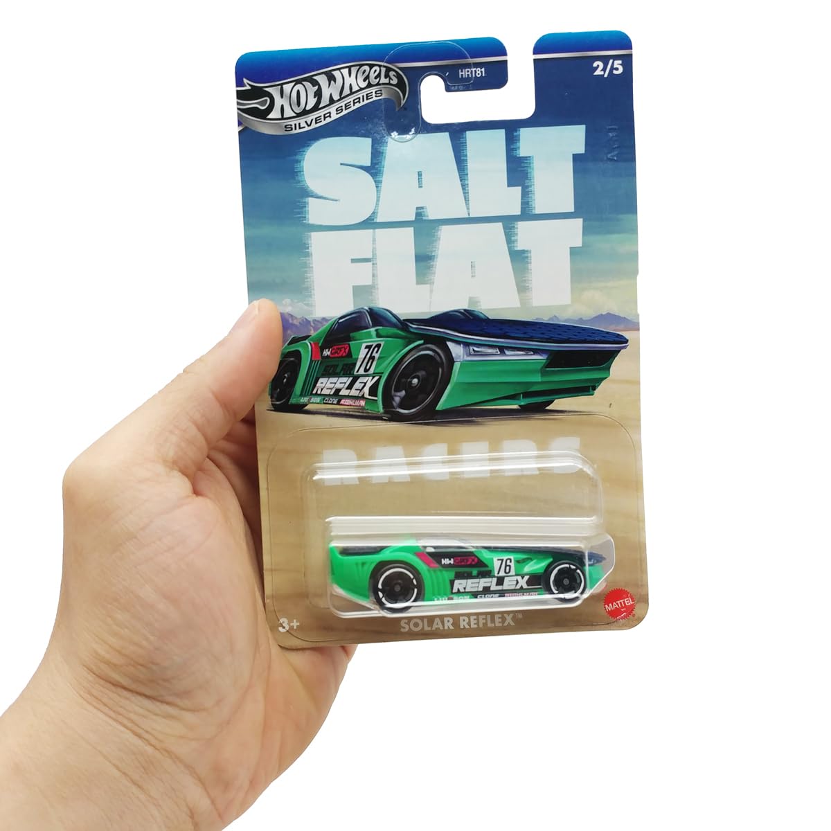 Hot Wheels Silver Series - Salt Fiat Racers (Solar Reflex) / Toys