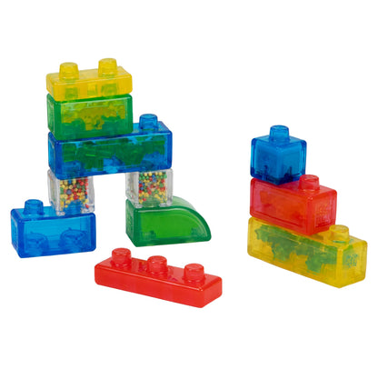 Jelly Blox Newbie Kit | Includes 11 Pieces | Toddler & Preschool Building Blocks Kids Can Squeeze, Stretch, Squish | MESH ACCREDITED | Safety Tested & Ouch-Free | Tactile, Sensory Play for Ages 2+