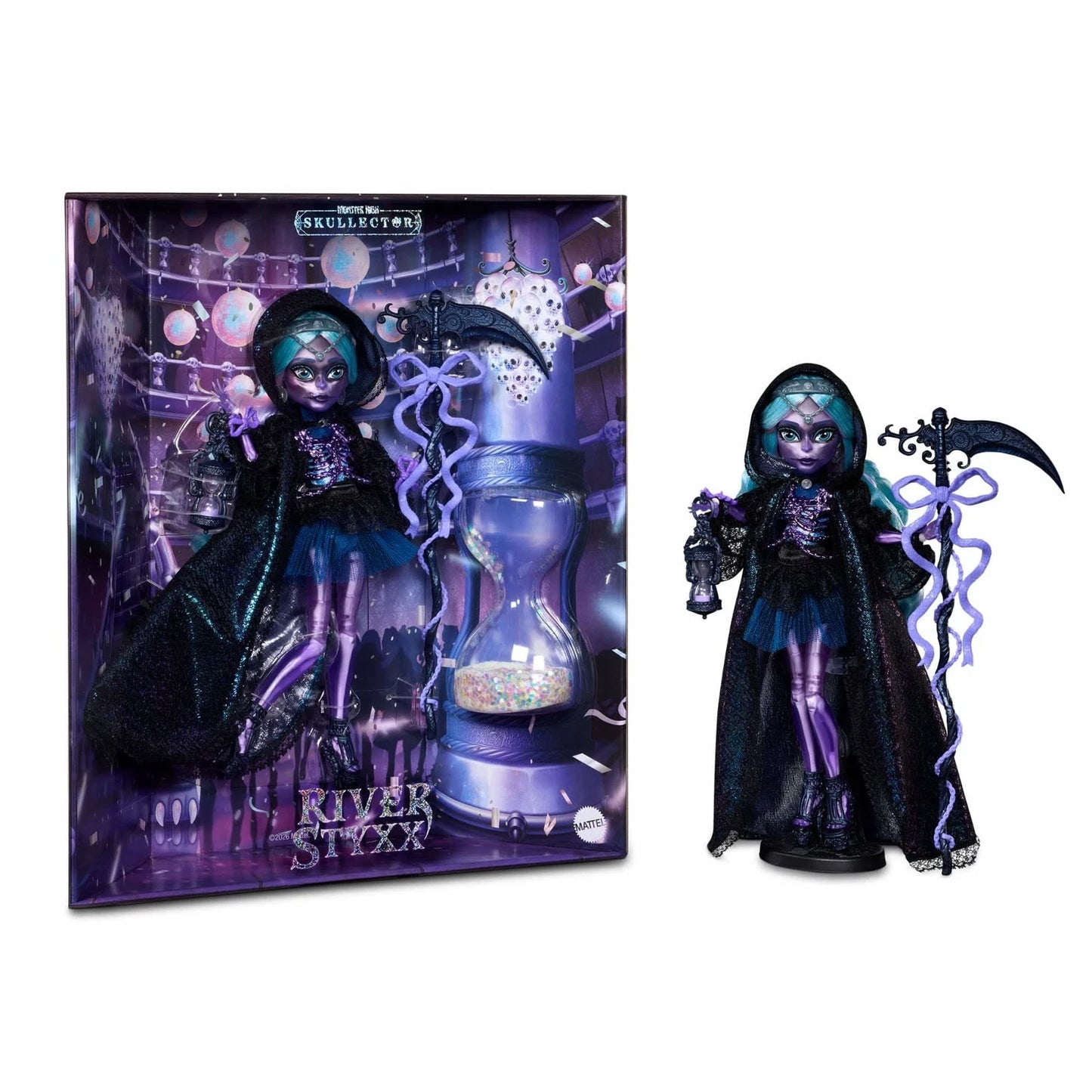 Monster High Skullector River Styxx JHK55 Doll - Brand New